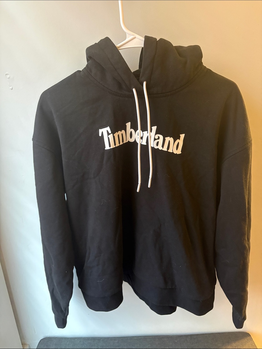 Timberland Women's Black Logo Hoodie